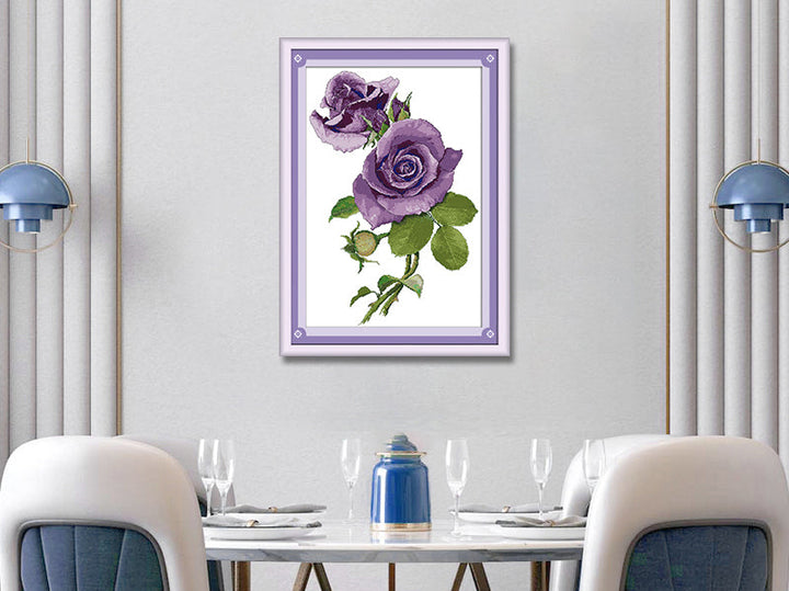 Flower Cross Stitch Kits H017
