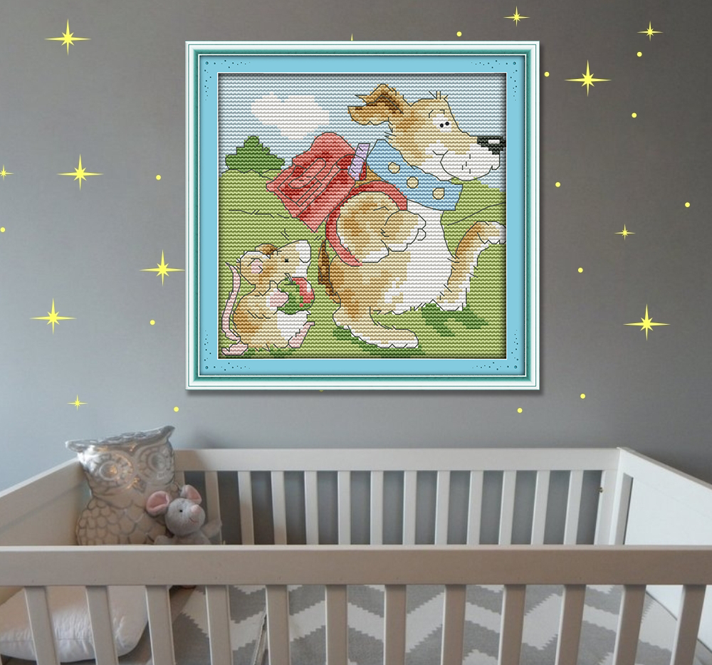 Mouse Cross Stitch Kits K673