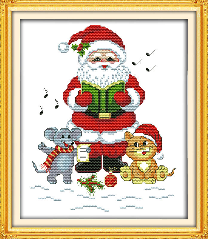 Santa Cross Stitch Kits C041