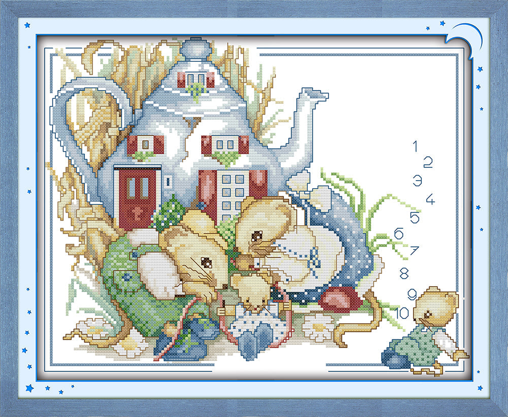 Mouse Cross Stitch Kits C494