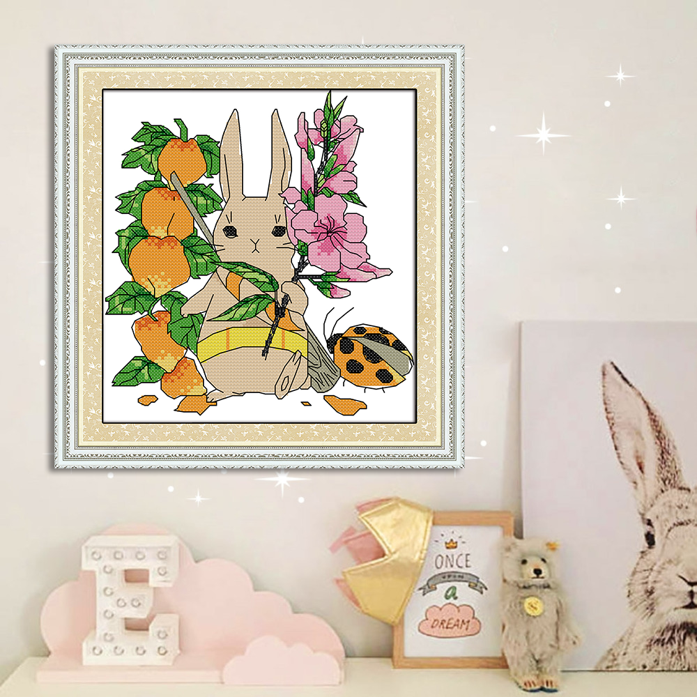 Rabbit Cross Stitch Kits C575