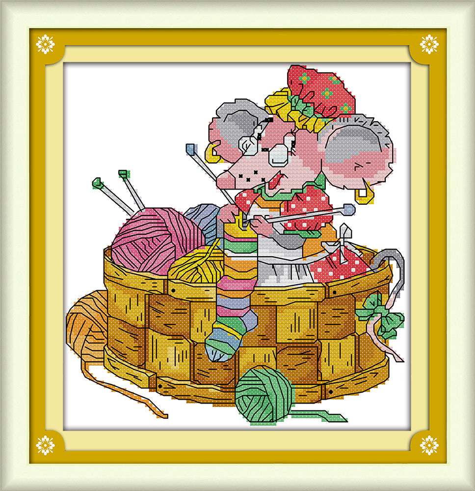 Mouse Cross Stitch Kits C637