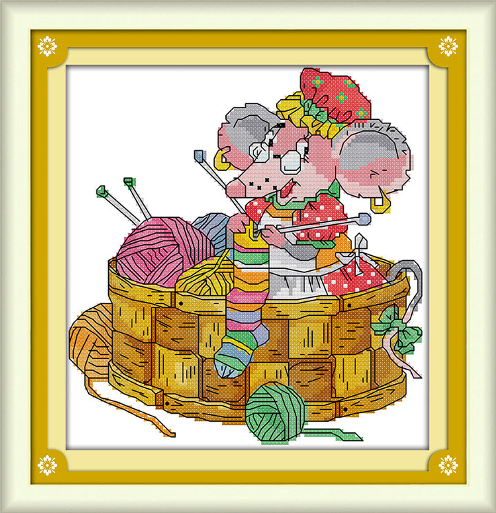 Mouse Cross Stitch Kits C637