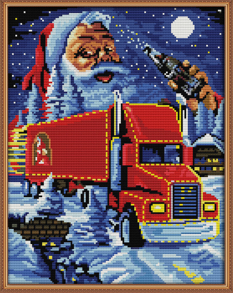 Santa Cross Stitch Kits C981