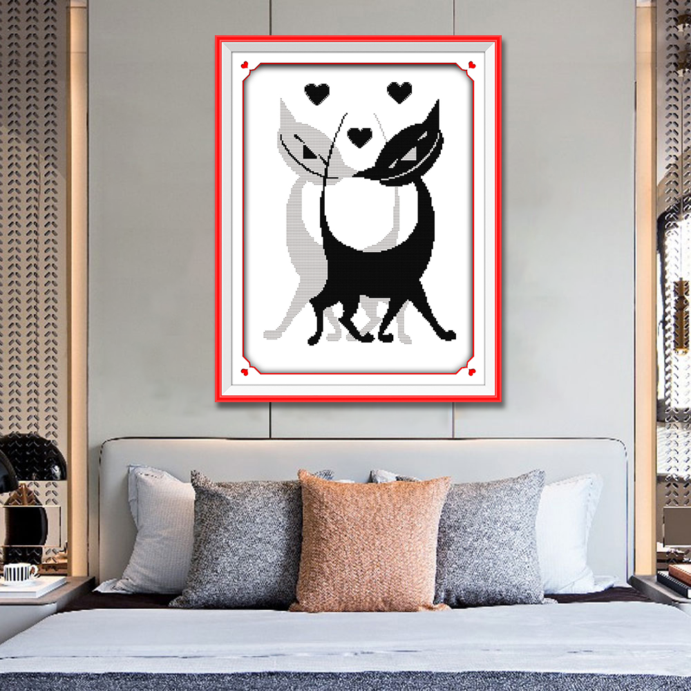 Cat Cross Stitch Kits D179