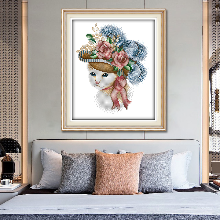 Cat Cross Stitch Kits D188 6220