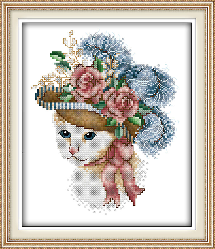 Cat Cross Stitch Kits D188 6220