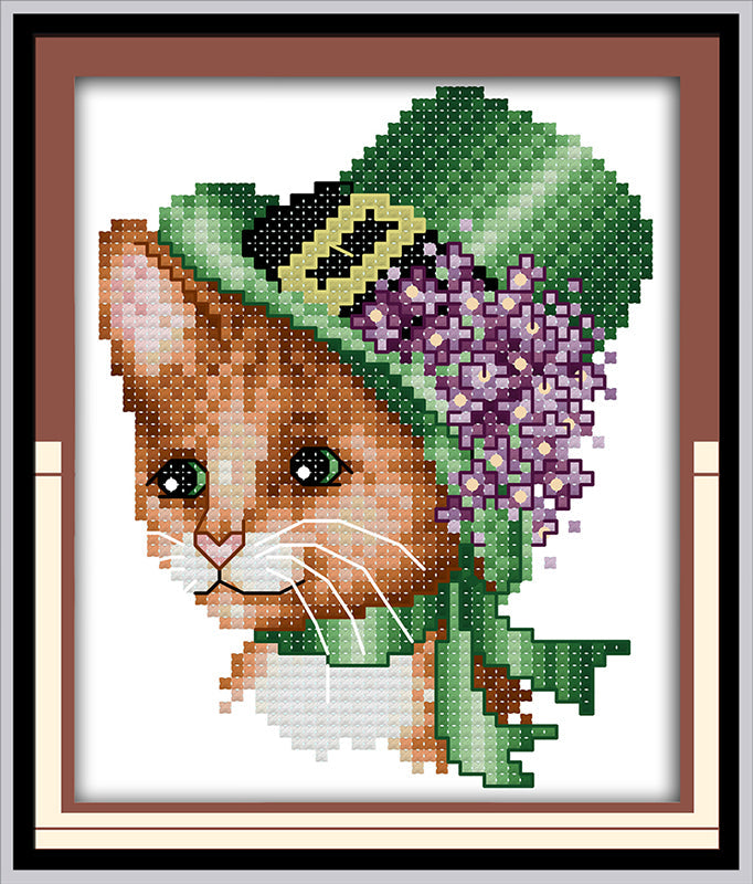 Cat Cross Stitch Kits D188 6221