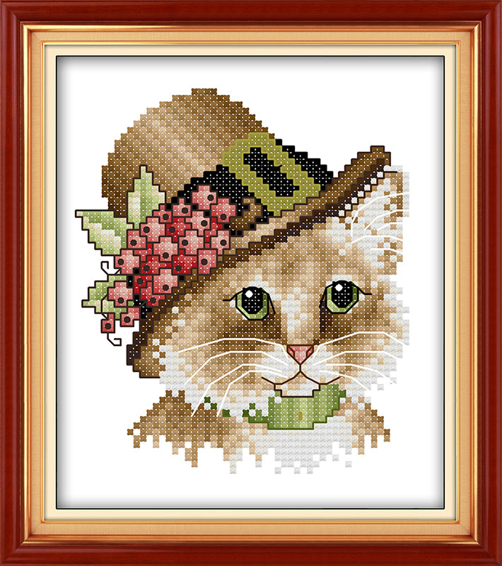 Cat Cross Stitch Kits D188 6222