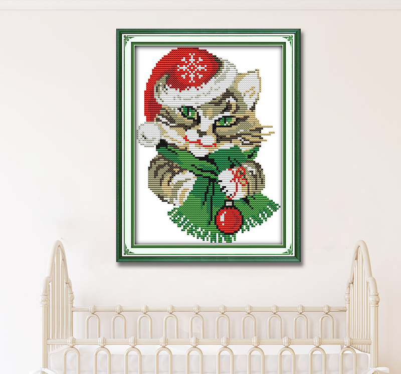 Cat Cross Stitch Kits D192