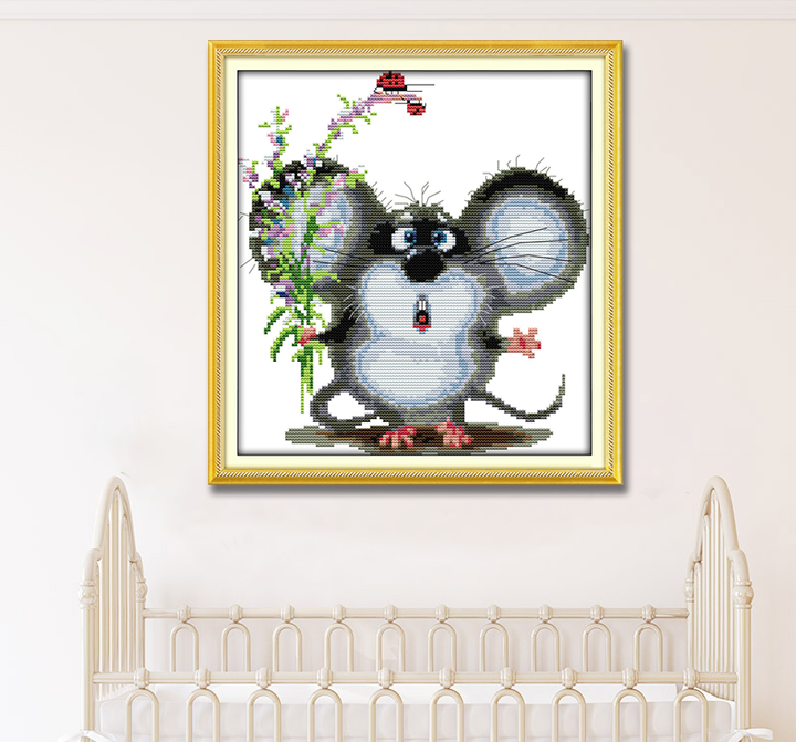 Mouse Cross Stitch Kits D220