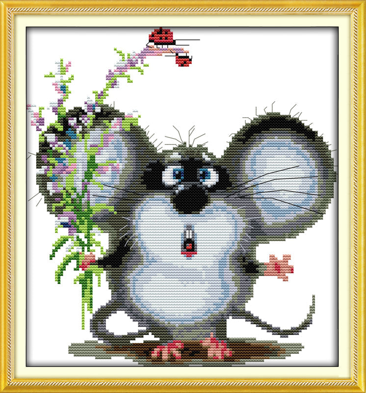 Mouse Cross Stitch Kits D220