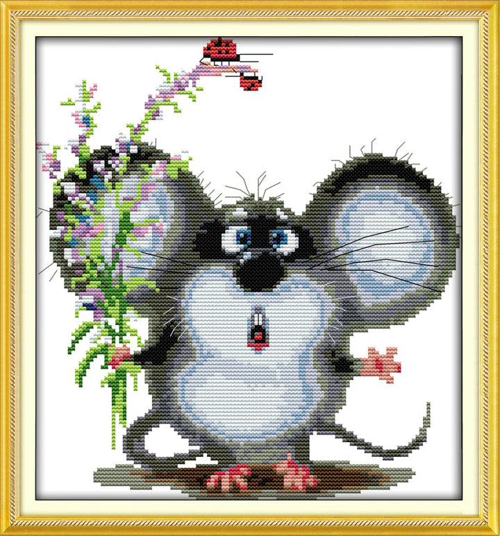 Mouse Cross Stitch Kits D220
