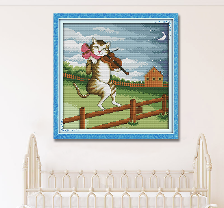 Cat Cross Stitch Kits D222