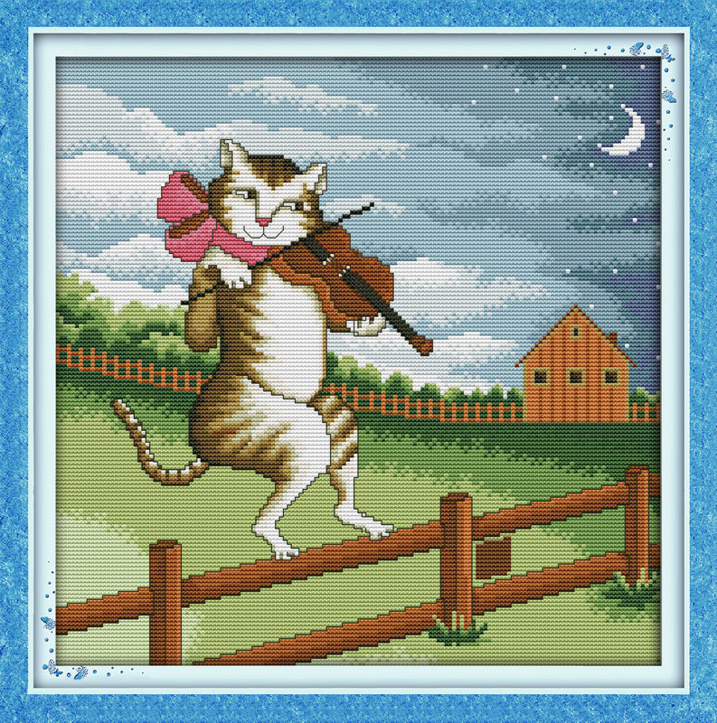 Cat Cross Stitch Kits D222