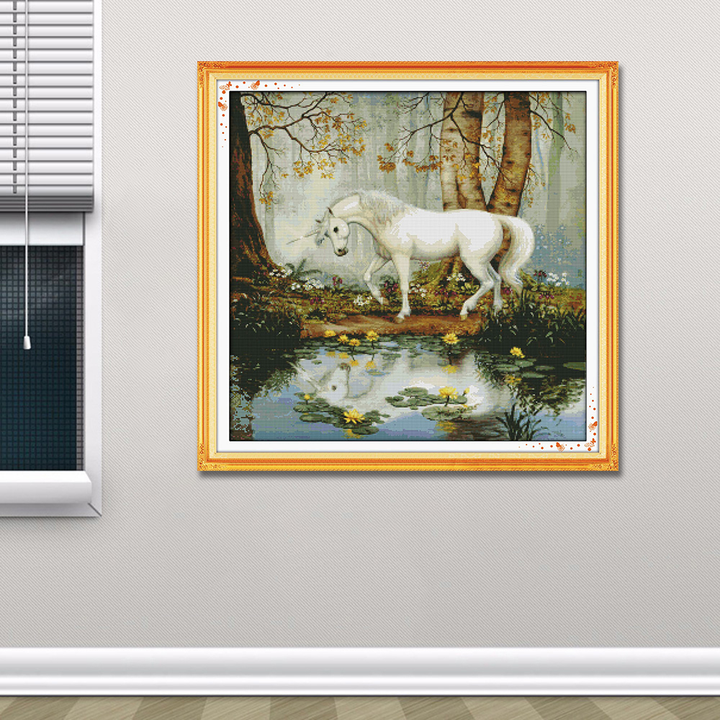 Unicorn Cross Stitch Kits D315
