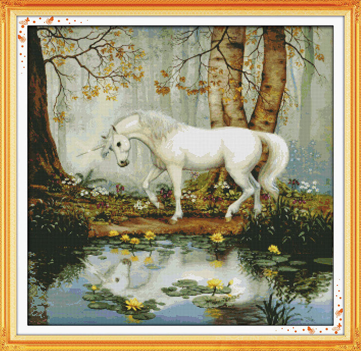 Unicorn Cross Stitch Kits D315