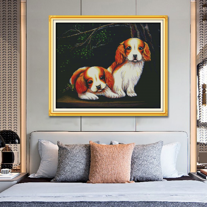 Dog Cross Stitch Kits D398