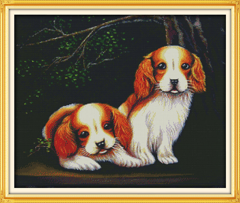 Dog Cross Stitch Kits D398