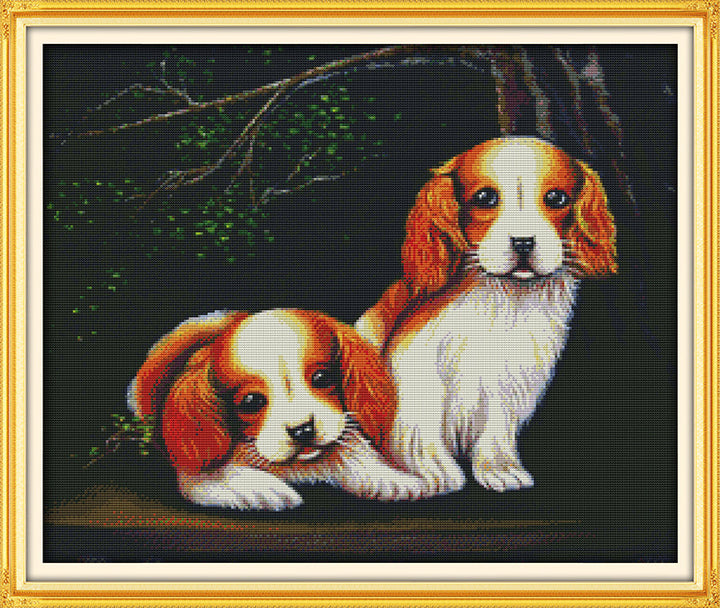 Dog Cross Stitch Kits D398