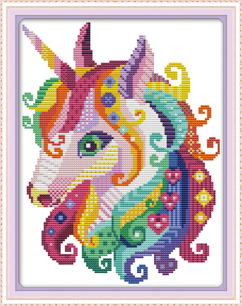 Unicorn Cross Stitch Kits DA172