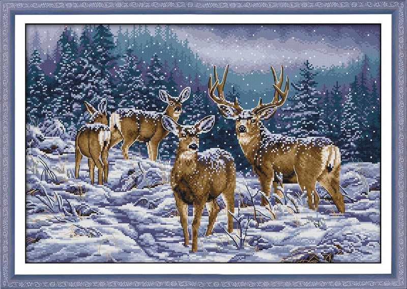 Deers Cross Stitch Kits DA267