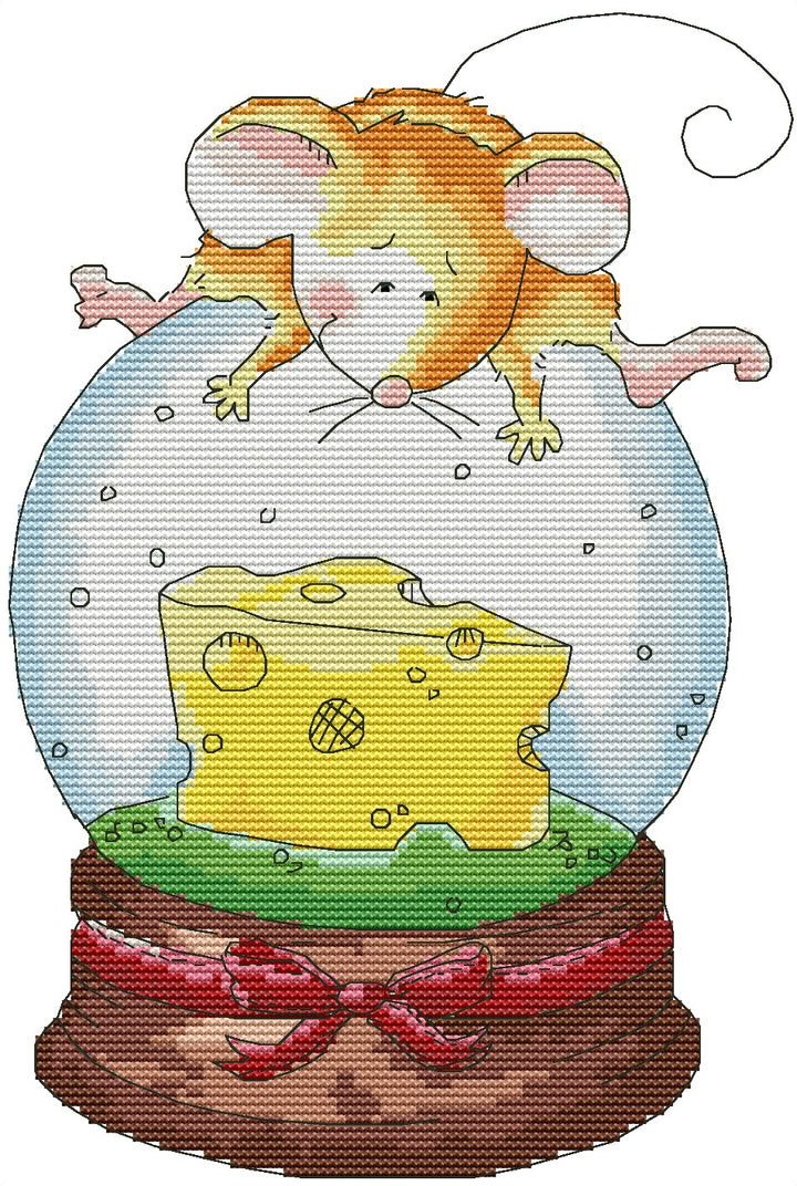 Mouse Cross Stitch Kits DA535