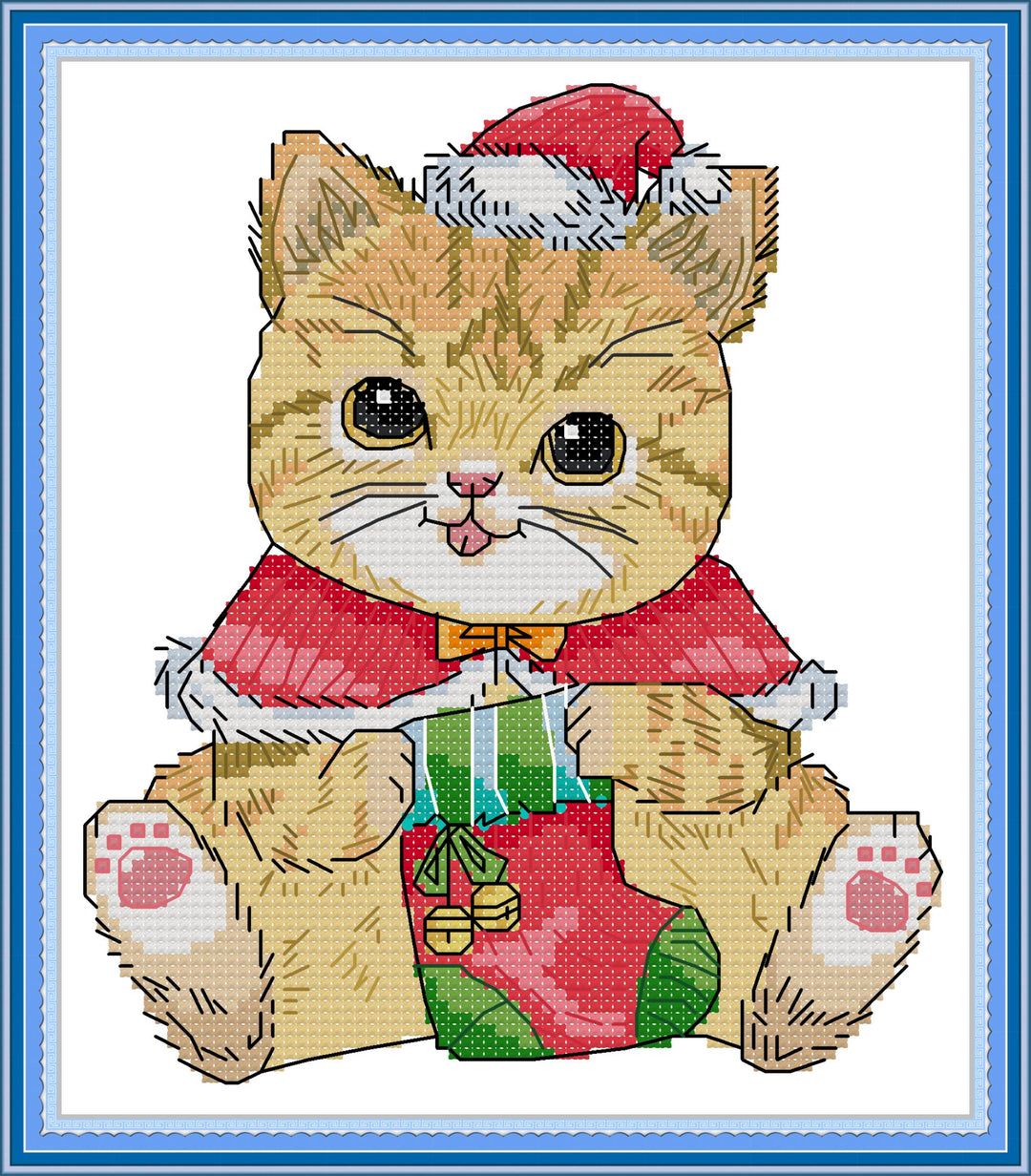 Cat Cross Stitch Kits DA543