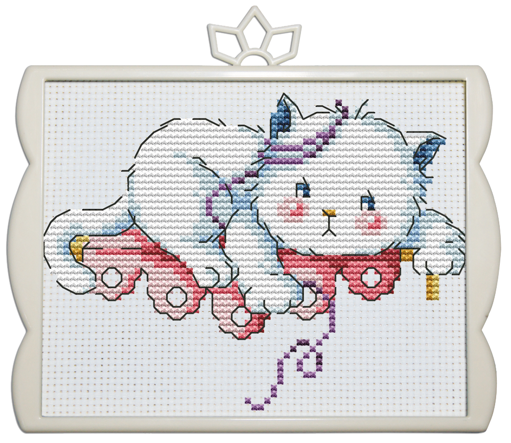 Cat Cross Stitch Kits DK007