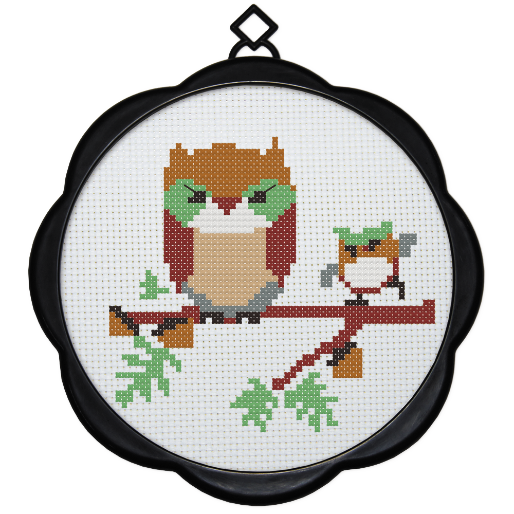 Owl Cross Stitch Kits DK012