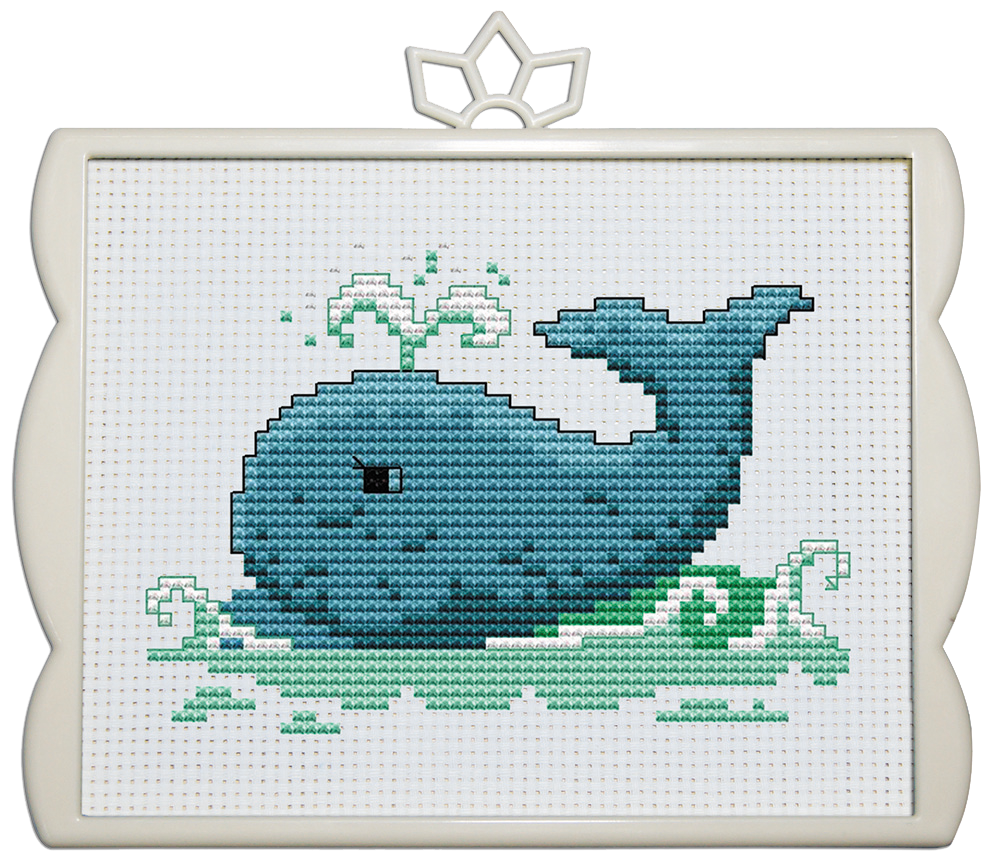 Whale Cross Stitch Kits DK020