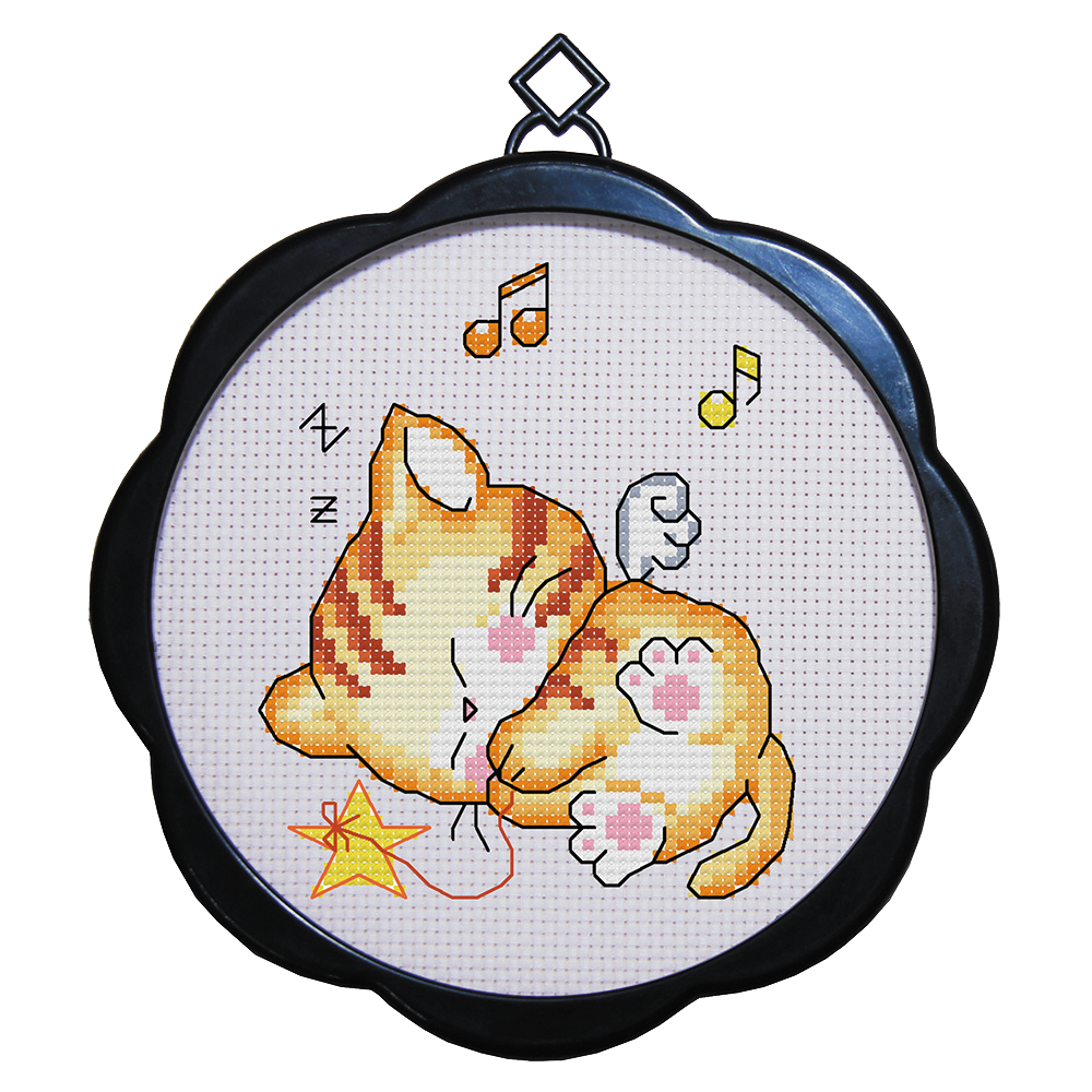Cat Cross Stitch Kits DK034