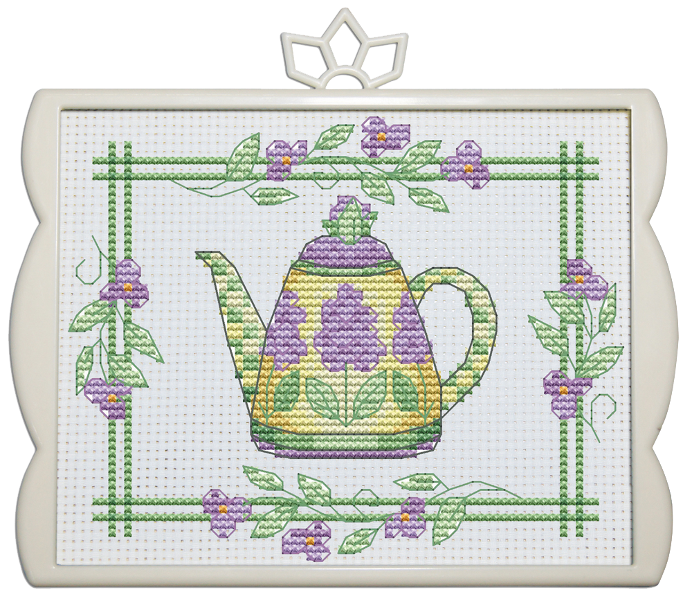 Teapot Cross Stitch Kits DK039