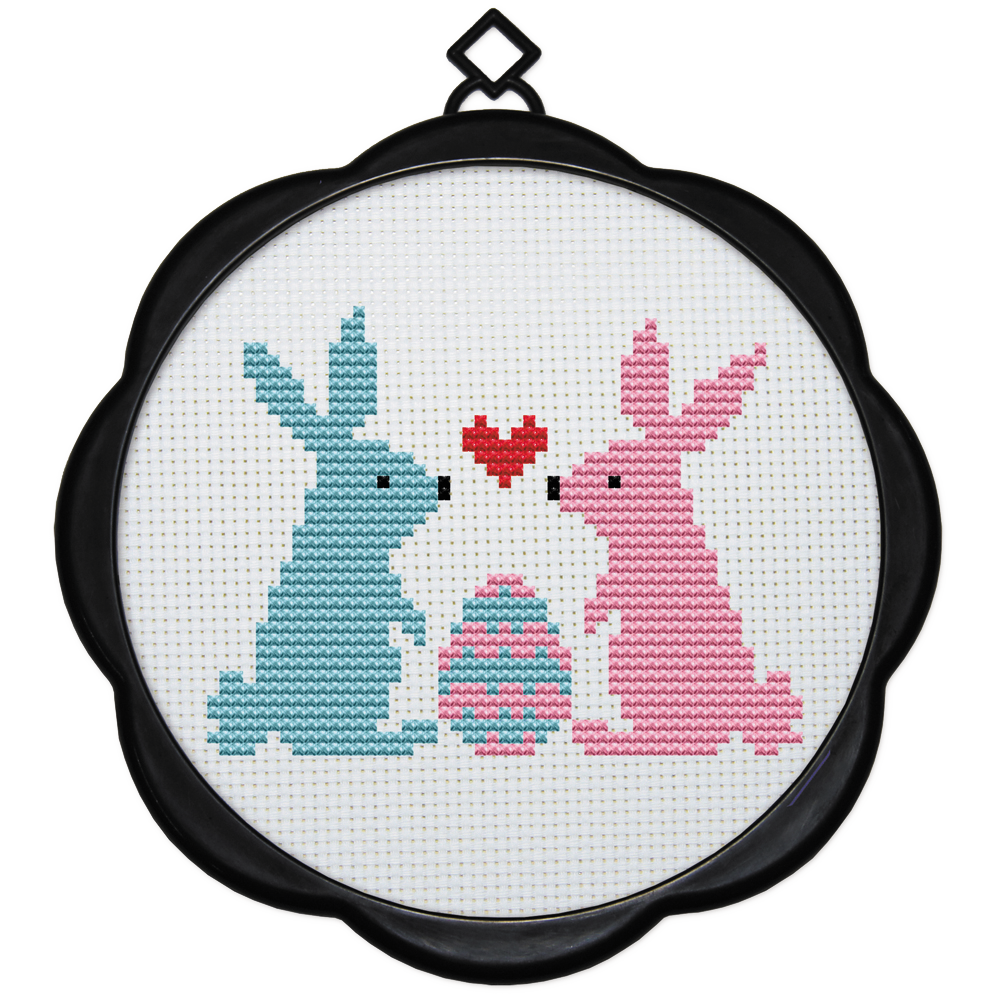 Rabbit Cross Stitch Kits DK053