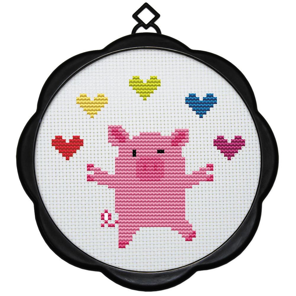Pig Cross Stitch Kits DK057