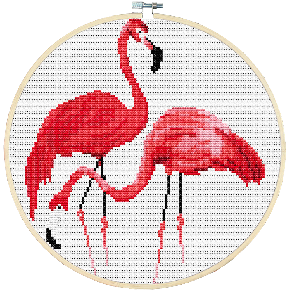 Flamingo Cross Stitch Kits DK058