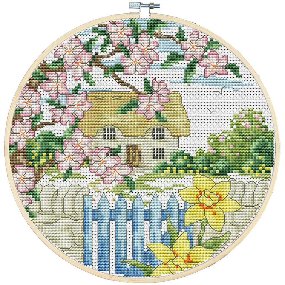 Spring Cross Stitch Kits DK062