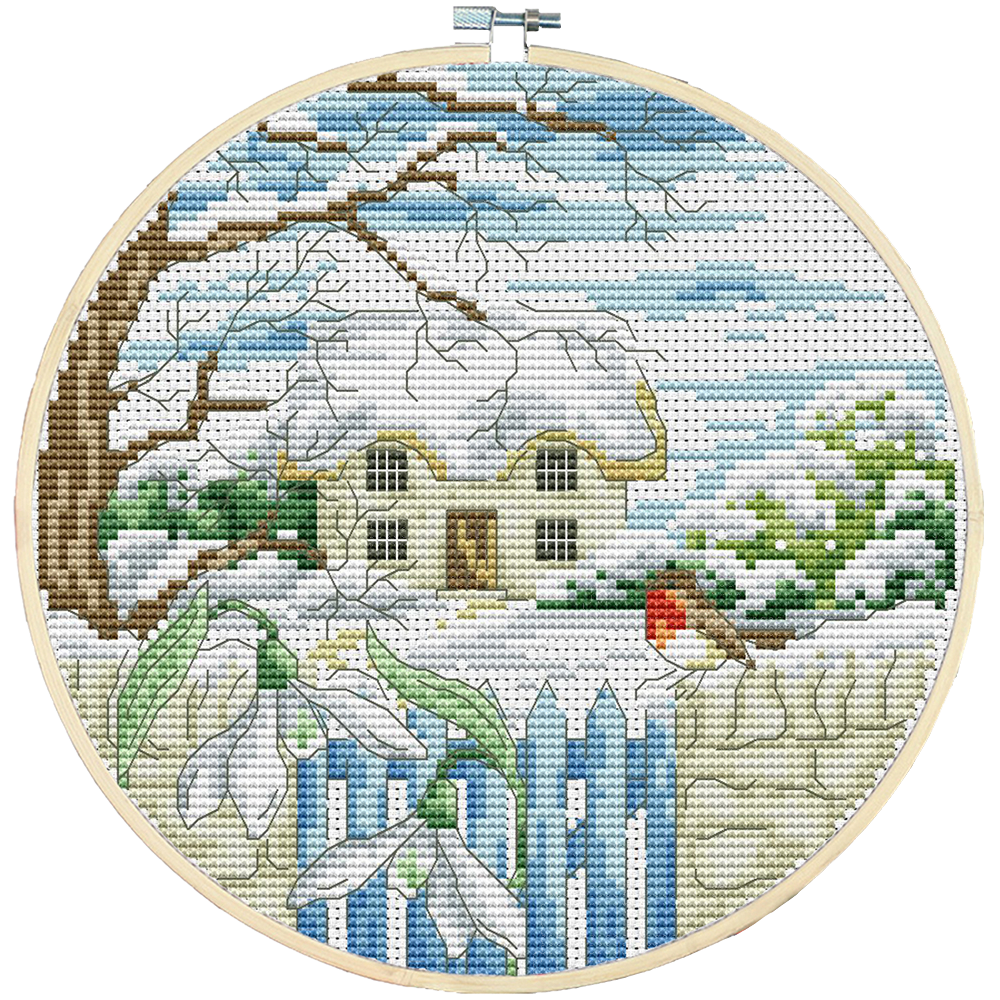 Winter Cross Stitch Kits DK065