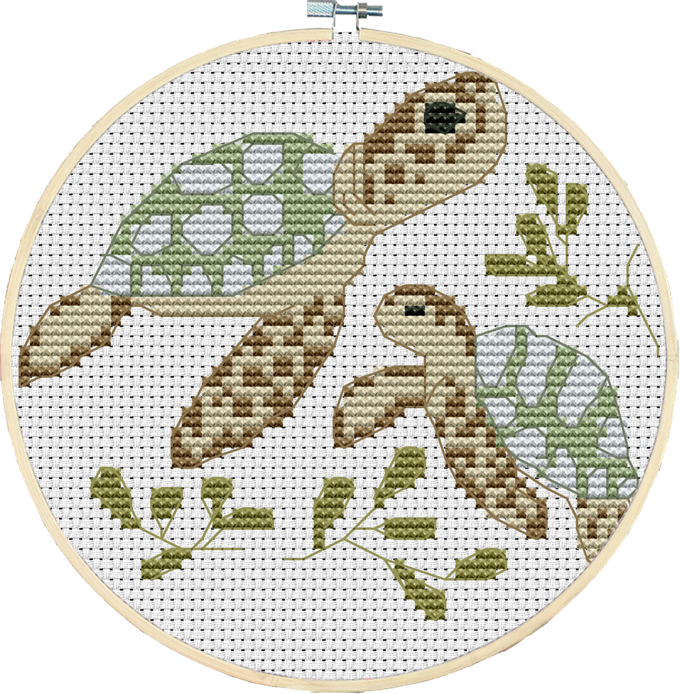 Tortoise Cross Stitch Kits DK077