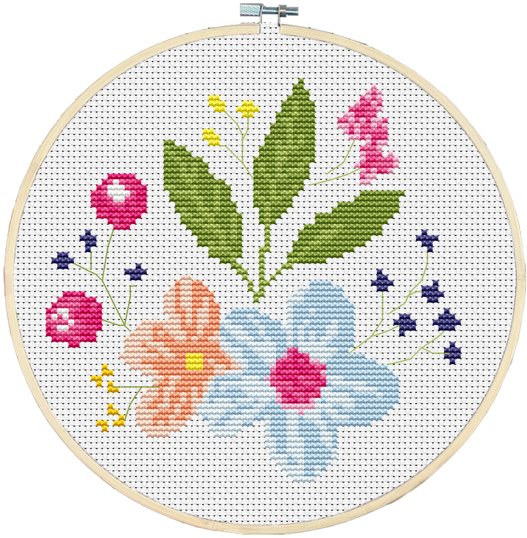 Flower Cross Stitch Kits DK207