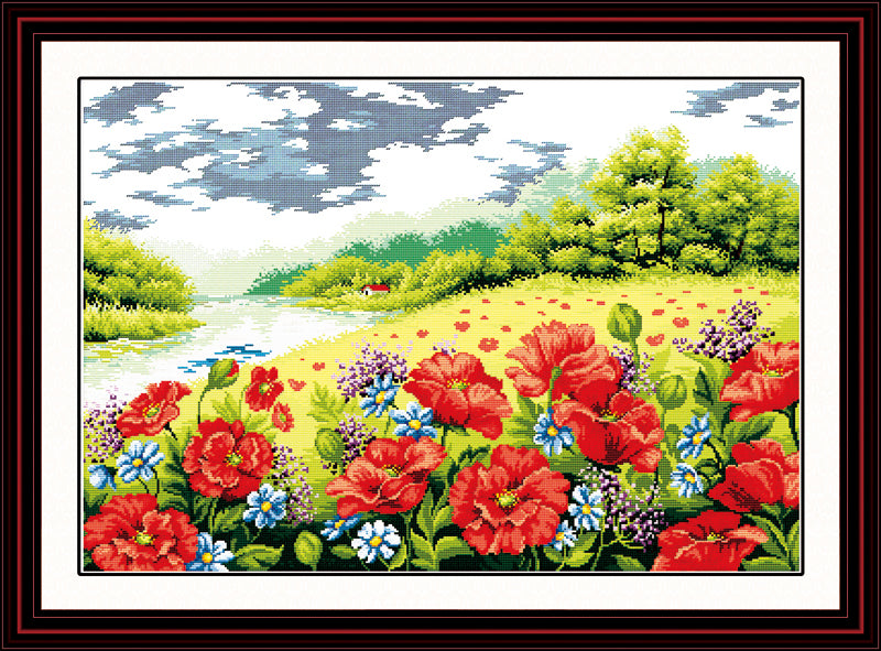 Field Cross Stitch Kits F020