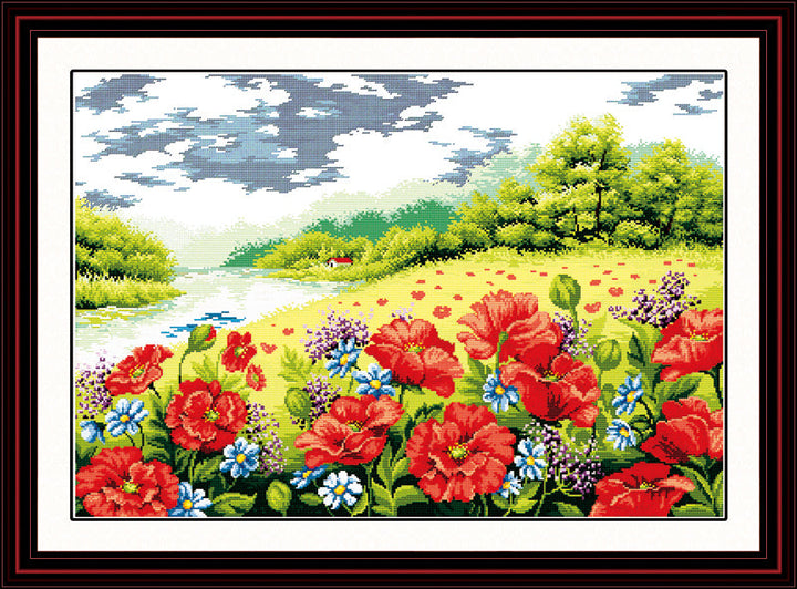 Field Cross Stitch Kits F020