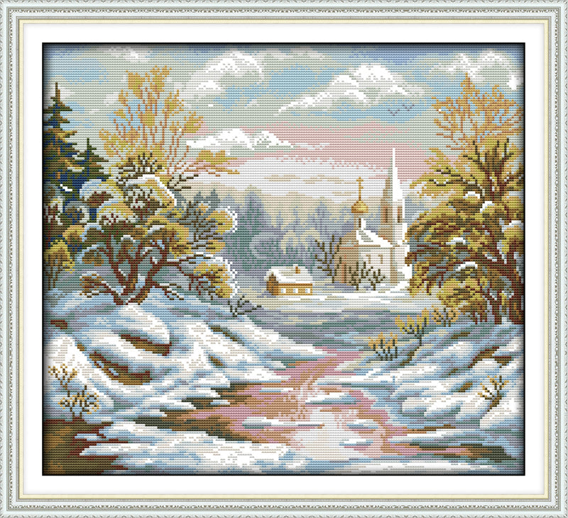 Winter Cross Stitch Kits F439
