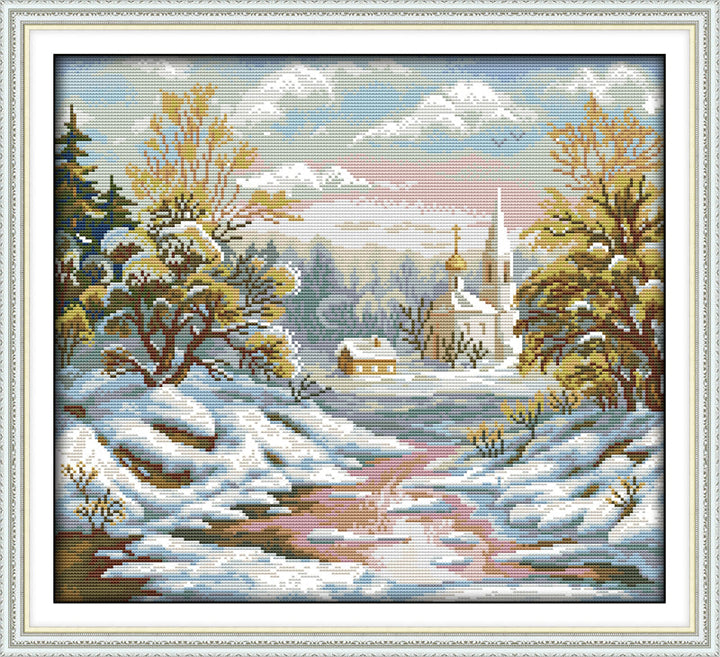 Winter Cross Stitch Kits F439