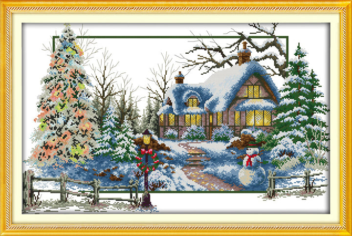 Winter Cross Stitch Kits F561