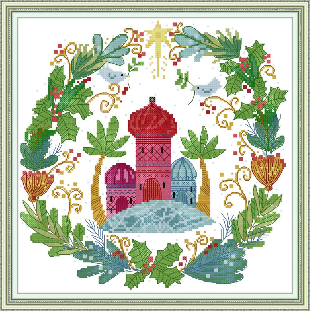 Castle Cross Stitch Kits FA059