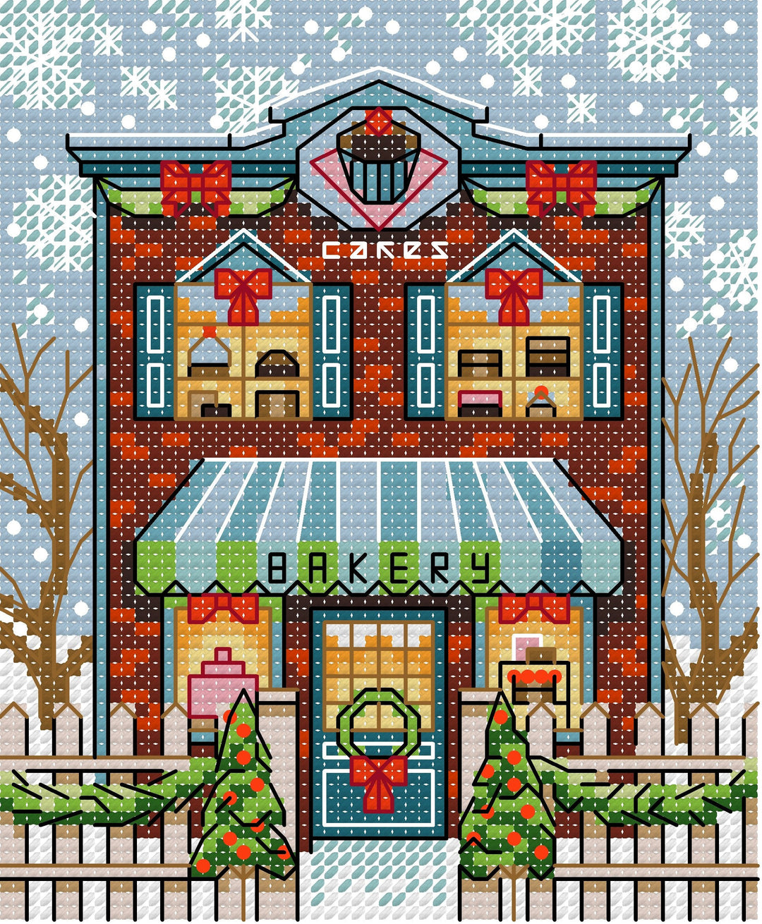 Christmas Cross Stitch Kits FA111