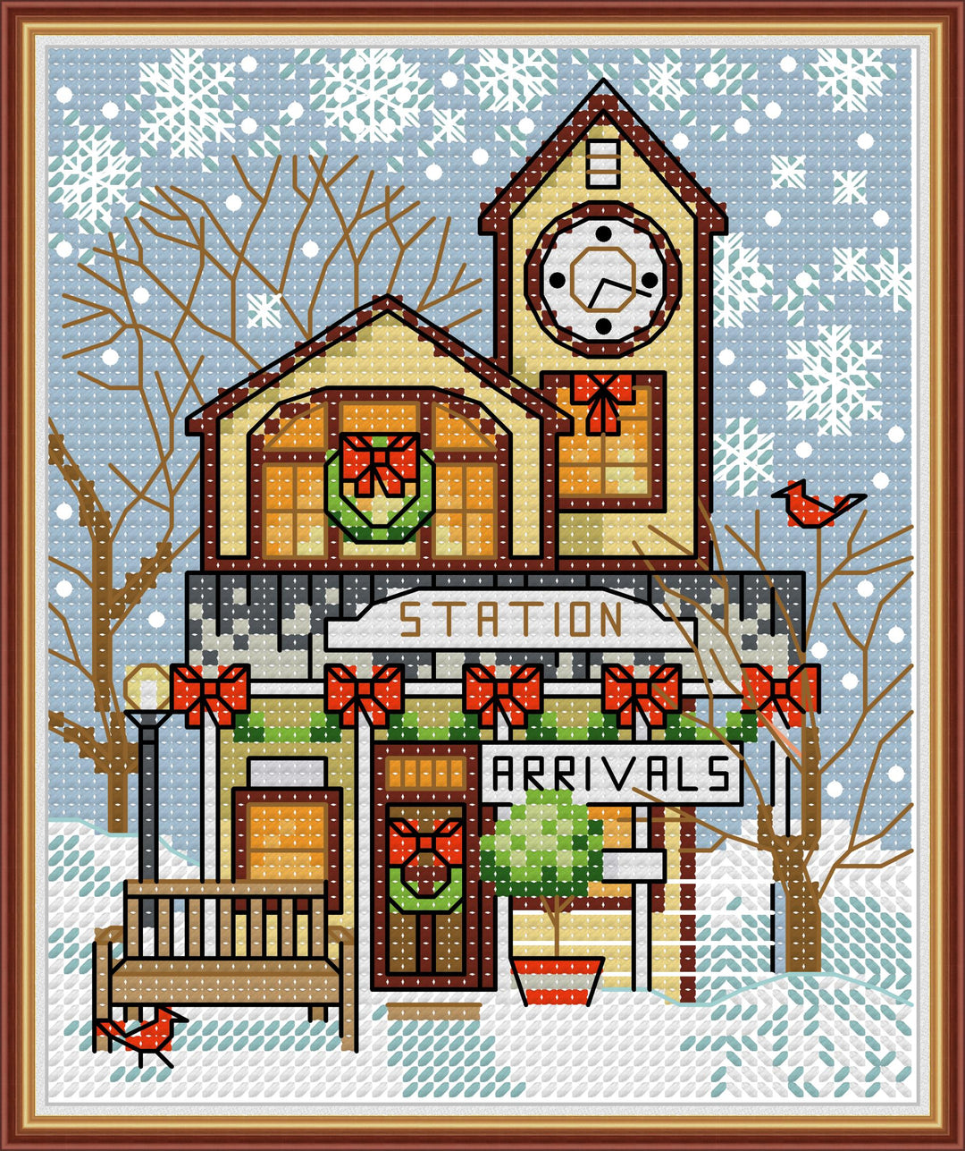 Christmas Cross Stitch Kits FA114