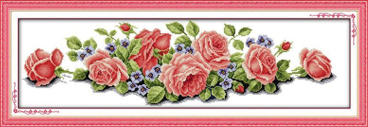 Flower Cross Stitch Kits H030