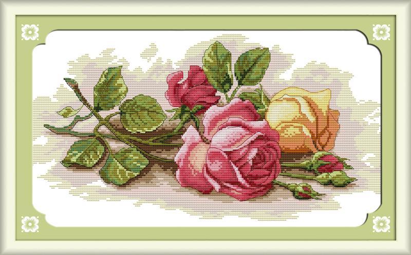 Flower Cross Stitch Kits H091